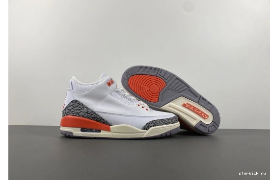 Peach Jordan 3 CK9246-121 Georgia Retro CK9246-121  0216